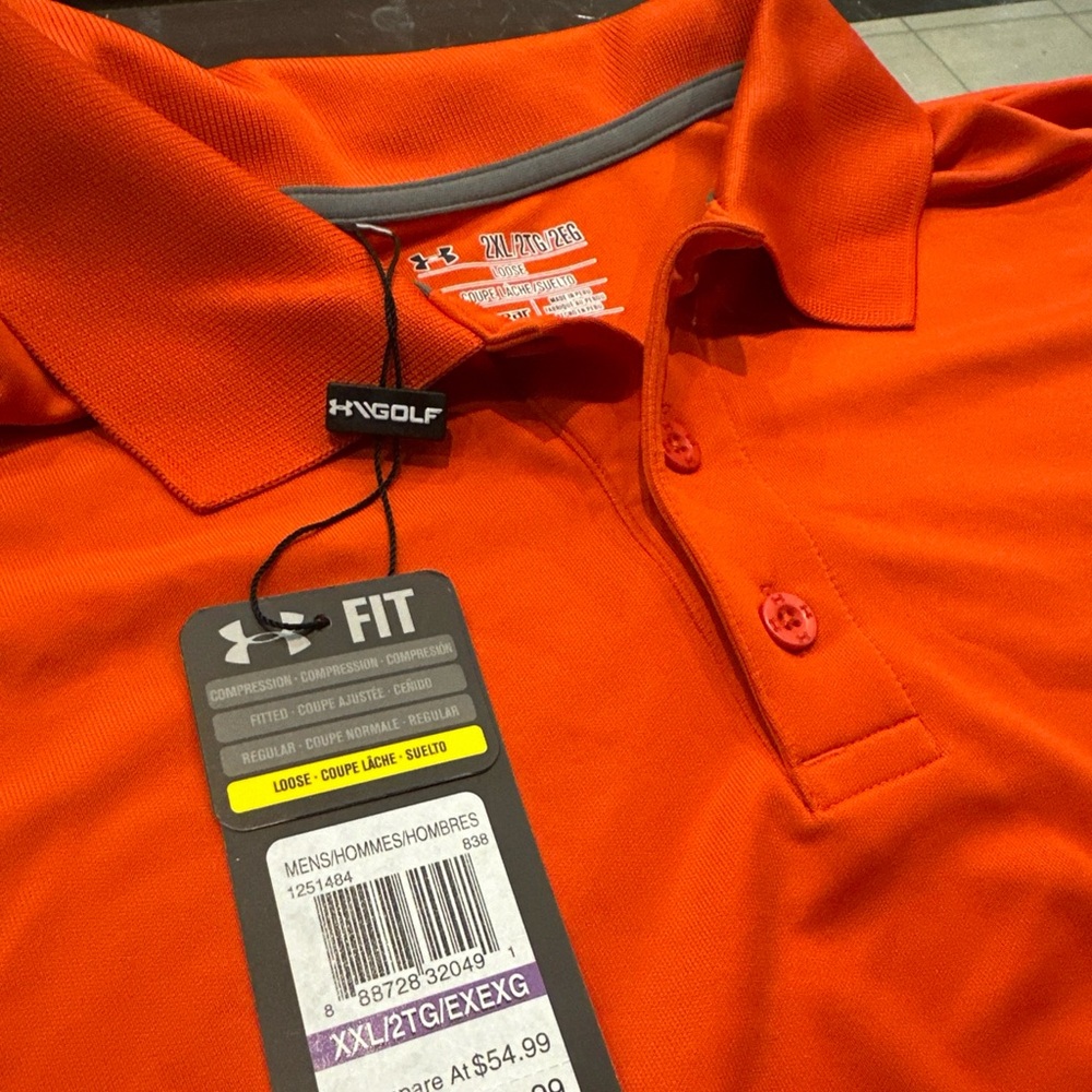 Vibrant Orange Fabric